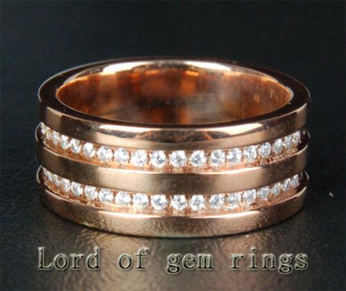 Custom Gender Neutral Engagement & Wedding Rings - Lord of Gem Rings