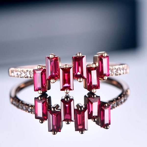 July Birthstone - Ruby - Lord of Gem Rings