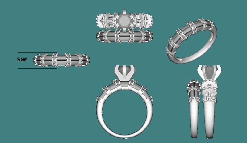 Semi-Mount Rings - Lord of Gem Rings