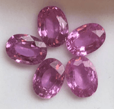 loose pink sappbires oval 5x7mm - Lord of Gem Rings