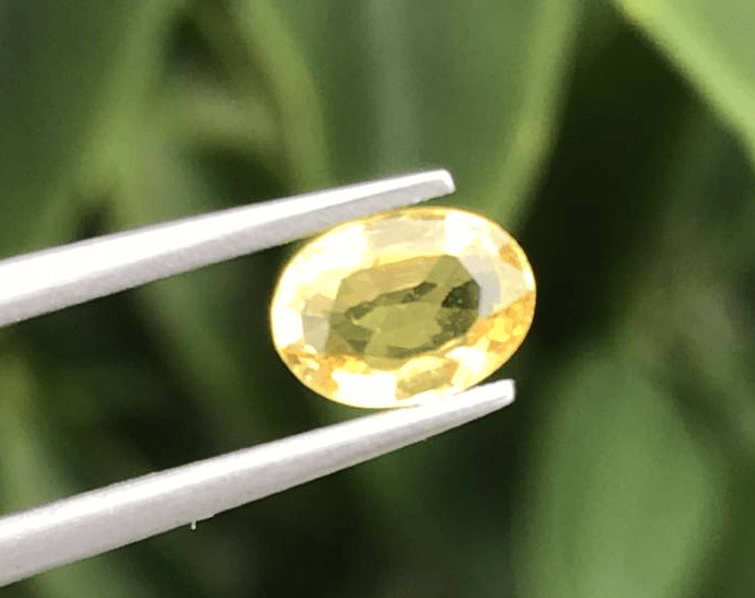 loose yellow sappbires oval 5x7mm - Lord of Gem Rings
