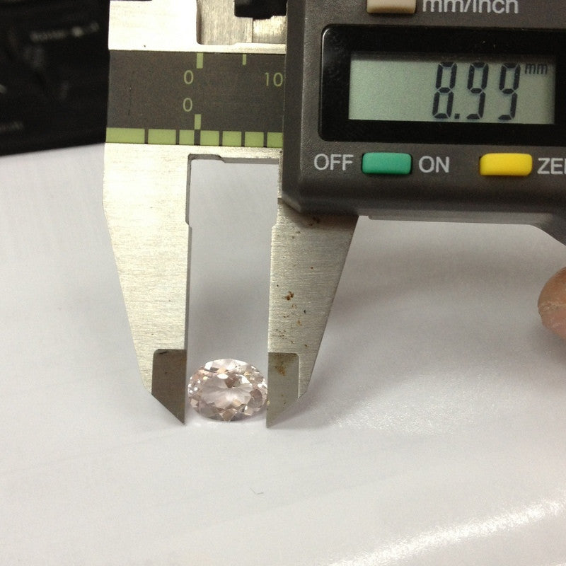 Reserved for pixeehead1 Pink Morganite color, 7x9mm ov65.20
