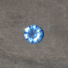 Custom 8mm Round Semi Mount Ring 14K White Gold