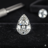 9x6mm Pear Cut Moissanite Color D Loose Stone - Lord of Gem Rings