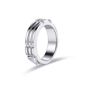 Atlantis Ring – 5mm 10K Solid Gold Egyptian Protection & Healing Band, Unisex Jewelry - Lord of Gem Rings
