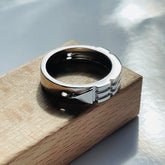 Atlantis Rings Egyptian Ring Protection Ring Healing Rings - 5mm 10k Solid Gold - Lord of Gem Rings