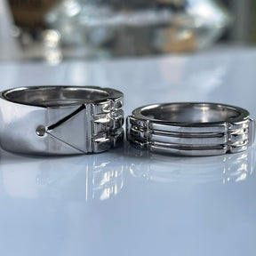 Atlantis Rings Egyptian Ring Protection Ring Healing Rings - 5mm Silver - Lord of Gem Rings