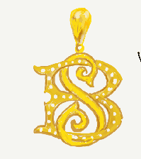 Custom Moissanite Sterling Silver Pendant BS 13mm