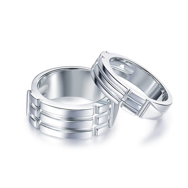 Engravable Atlantis Rings Egyptian Ring Protection Ring Healing Ring for Women in 14K Gold-5.5mm - Lord of Gem Rings