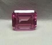 Loose synthetic pink sapphire - Lord of Gem Rings