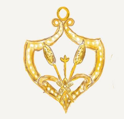 Moissanite shield Charms Sterling Silver