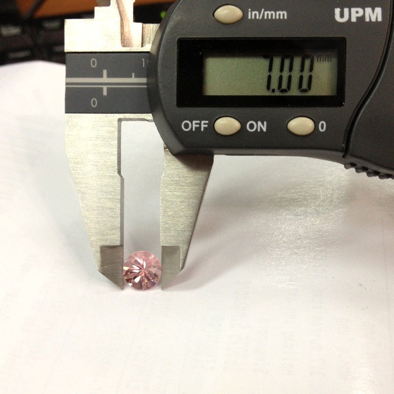 Peach tourmaline Color, for display only - Lord of Gem Rings