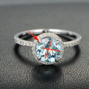 Reserved for AAA Diamond Engagement Semi Mount Ring 14k gold 7mm Round Claw Prongs - Lord of Gem Rings