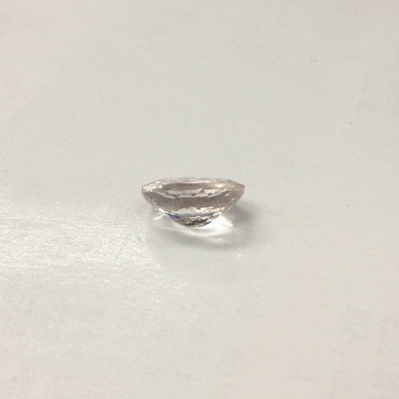 Reserved for Amy Custom Made Oval White Morganite Ring, unheated, SKU:ov25.14-1.275.05 - Lord of Gem Rings