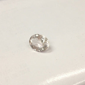 Reserved for Amy Custom Made Oval White Morganite Ring, unheated, SKU:ov25.14-1.275.05 - Lord of Gem Rings