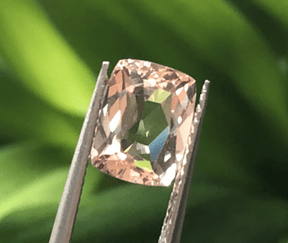 Reserved for Anna Cushion Morganite Ring Diamond 14K Rose Gold 7x9mm - Lord of Gem Rings
