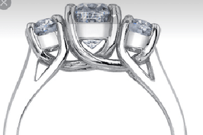Reserved for ashley Emerald Cut Morganite Engagement trellis Ring Bridal set 14K Rose Gold - Lord of Gem Rings