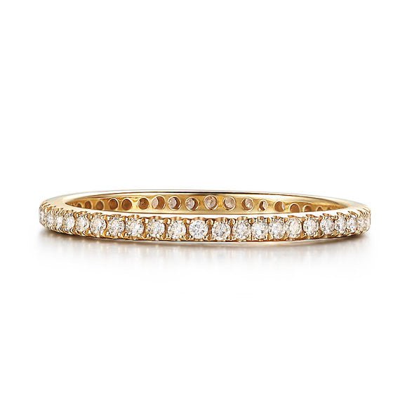 Reserved for bingoxo Pave Full Cut Diamond Eternity Anniversary Ring 14K Gold - Lord of Gem Rings