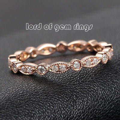Reserved for blondi38222001 Pave Diamond and Yellow Sapphire Wedding Band Eternity Ring 14K White Gold - Lord of Gem Rings