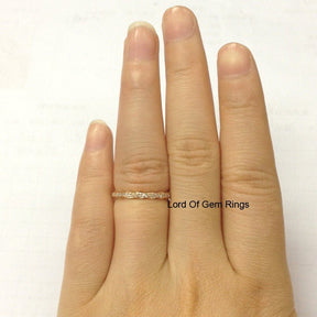 Reserved for buttercuporama tsavorite Wedding Band Half Eternity Ring 14k Yellow Gold - Lord of Gem Rings