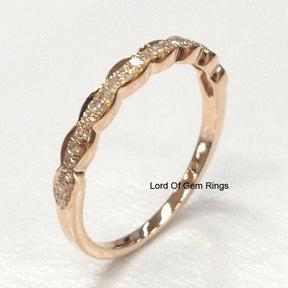 Reserved for buttercuporama tsavorite Wedding Band Half Eternity Ring 14k Yellow Gold - Lord of Gem Rings