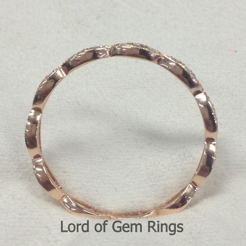 Reserved for carolyn Pave Diamonds Wedding Eternity Anniversary Ring 10K White Gold - Lord of Gem Rings
