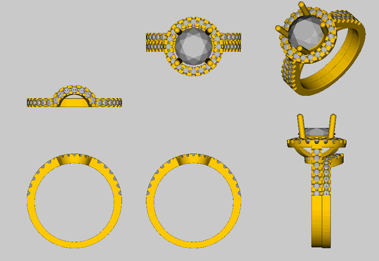 Reserved for cblaauboer, Diamond Matching Band 14K White Gold 1.5mm