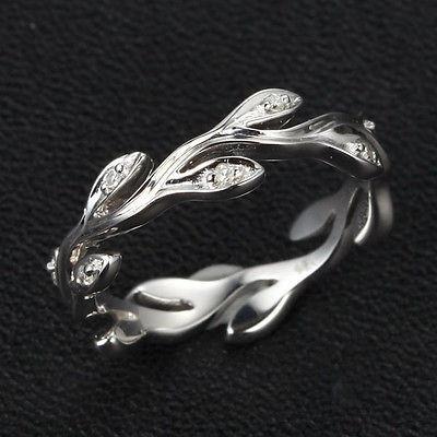 Reserved for Chris - 8mm Bezel Round Morganite Engagement Ring & Vine Pave Diamond Wedding 14K White Gold - Lord of Gem Rings