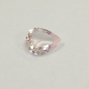Reserved for cshelburn Custom Pear Morganite Engagement Ring Bridal 14K White Gold - Lord of Gem Rings