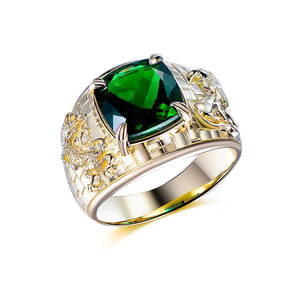 Reserved for David - Custom Dragon & Lion Crest Ring Gold - Lord of Gem Rings