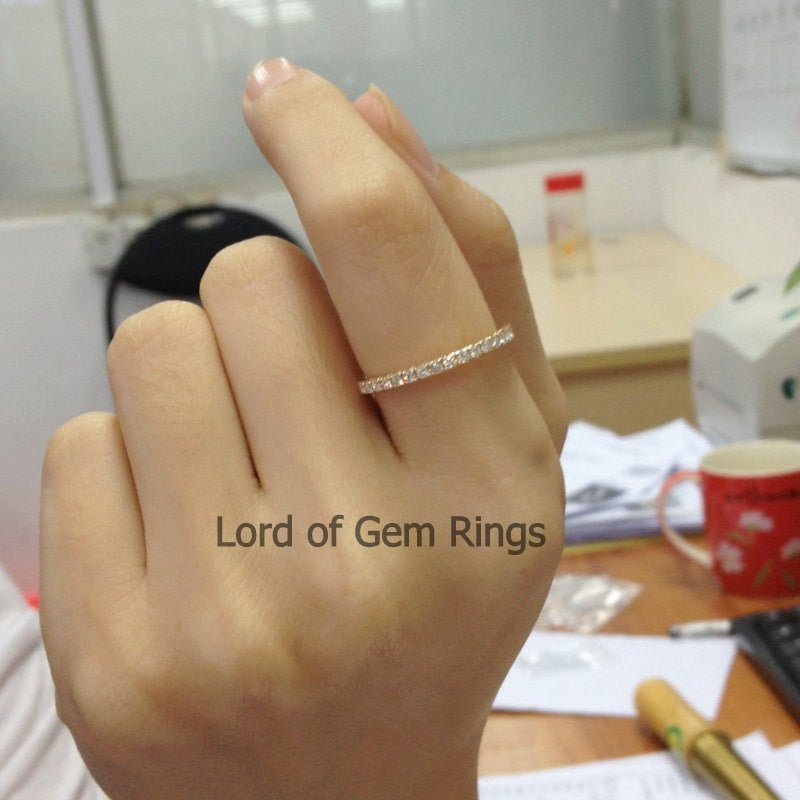 Reserved for Drew, one 1.5mm moissanite, shippig cost - Lord of Gem Rings