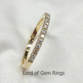 Reserved for Drew, one 1.5mm moissanite, shippig cost - Lord of Gem Rings