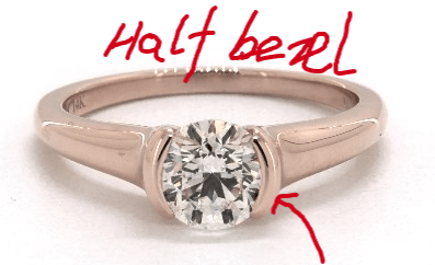 Reserved for IL- 3ct Natural Cushion Morganite Engagement Ring East-West Setting 14K Rose Gold - Lord of Gem Rings