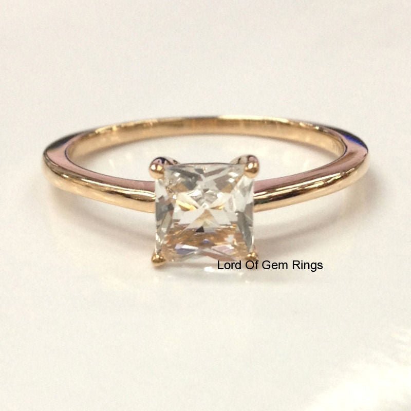 Reserved for inetliva Custom Dianond Semi Mount Ring 14K White Gold Setting - Lord of Gem Rings