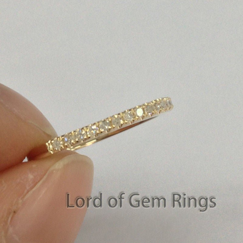 Reserved for janarose0307 Plain 14K Yellow Gold Thin Wedding Band 1.2mm - Lord of Gem Rings