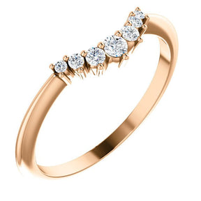 Reserved for Jy Diamond Semi Mount Ring & Matching Diamond Band Under Halo 14K Gold 7mm - Lord of Gem Rings
