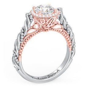 Reserved for Karmen - Personalized Two Tone Vintage Mother's Ring Initials - Lord of Gem Rings