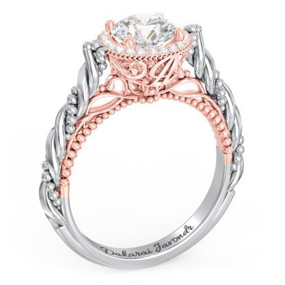 Reserved for Karmen - Personalized Two Tone Vintage Mother's Ring Initials - Lord of Gem Rings