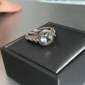 Reserved for Karmen - Personalized Two Tone Vintage Mother's Ring Initials - Lord of Gem Rings