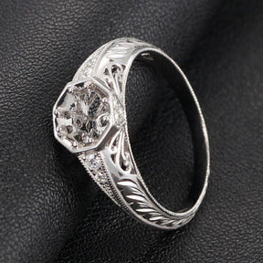 Reserved for LeeMelvin Cusotm Semi Mount ring for Cushion Diamond - Lord of Gem Rings