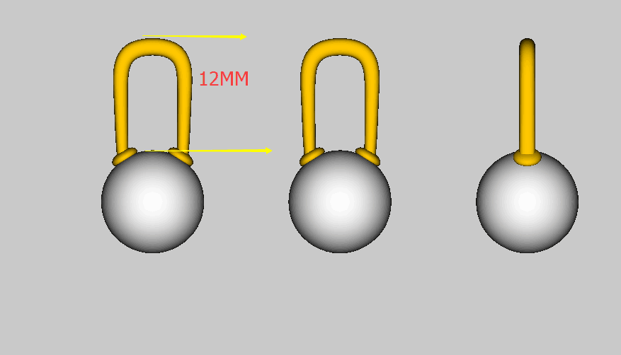 Reserved for Maria, 11mm Freshwater pearl earrings 14K Rose Gold removable dangles - Lord of Gem Rings