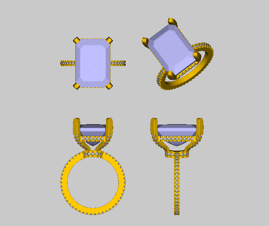 Reserved for Megan Custom Oval Morganite Engagement Ring 14K Rose Gold 1.5mm Pave Moisssanites