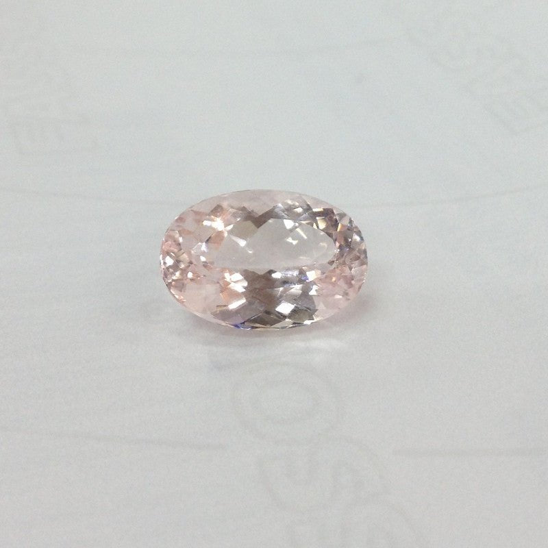 Reserved for Megan Custom Oval Morganite Engagement Ring 14K Rose Gold 1.5mm Pave Moisssanites - Lord of Gem Rings