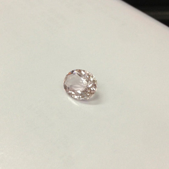 Reserved for mei-mona-lisa,Custom Oval Pink Morganite diamond Engagement Ring 8x10mm