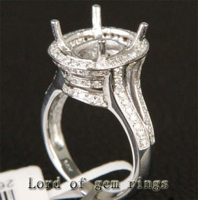 Reserved for Michelle Morgante Diamond Engagement Ring 14K Yellow Gold Oval 10x13mm - Lord of Gem Rings