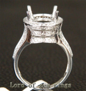 Reserved for Michelle Morgante Diamond Engagement Ring 14K Yellow Gold Oval 10x13mm - Lord of Gem Rings