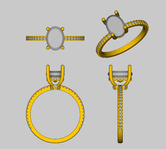 Reserved for mimi 1st payment Oval Moissanite Engagement Ring bridal sets 10K White Gold