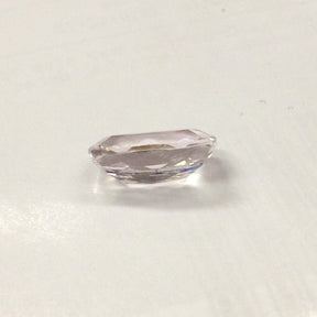Reserved for missdeeree, 1st payment, Custom Cushion Morganite Diamond Engagement Ring 14K White Gold - Lord of Gem Rings