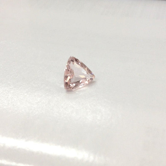Reserved for  novi511,Custom Trillion Peach Morganite Ring,tr24.40-38.500.05