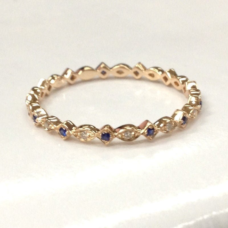 Reserved for Ry - Diamond Wedding Band in 14K Gold,Anniversary Ring,Width 2.2mm - Lord of Gem Rings